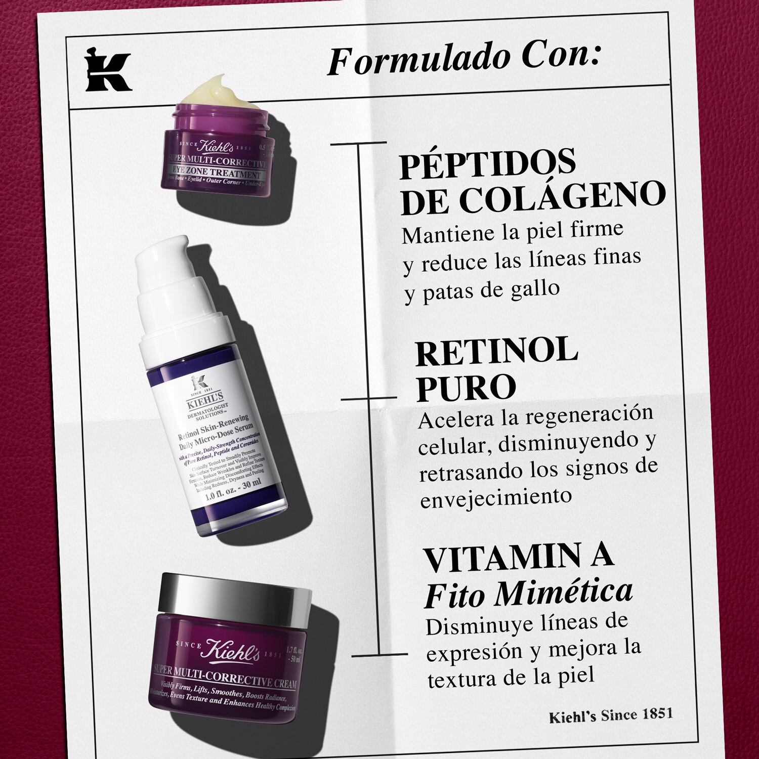 SUPER MULTI CORRECT WHAT’S YOUR AGE AGAIN H25 (SET DE CREMAS FACIALES)